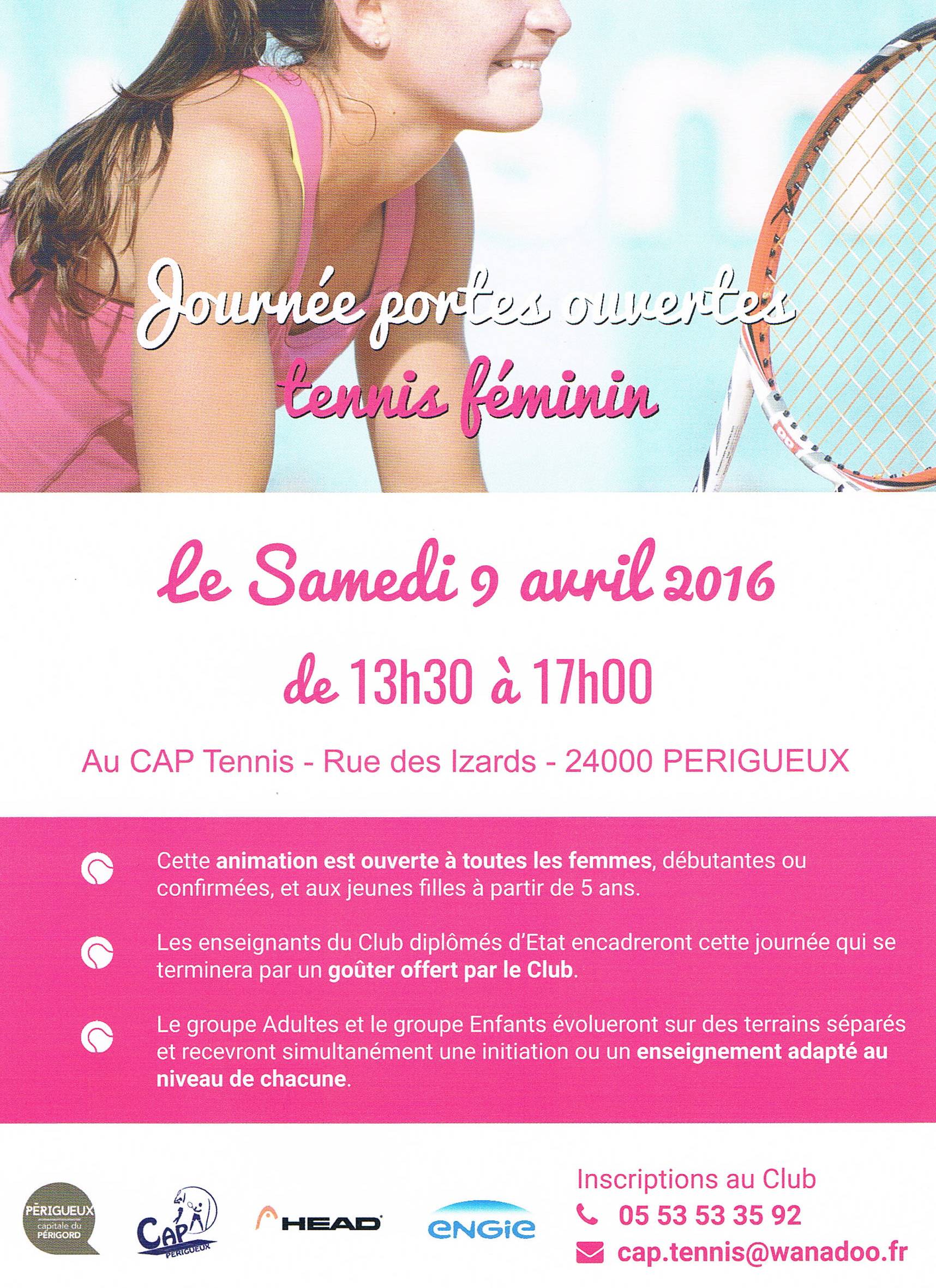 Cap Tennis Site Officiel du CAP Tennis Périgueux